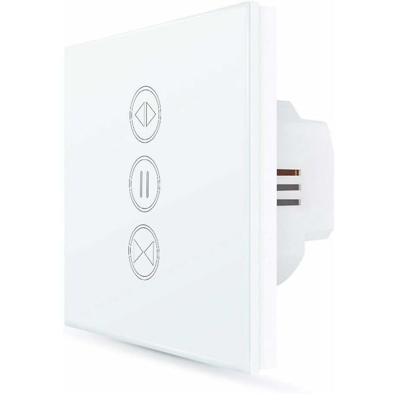 Interrupteur Volet Roulant Connecté, Interrupteur de volet roulant composable, Blanc