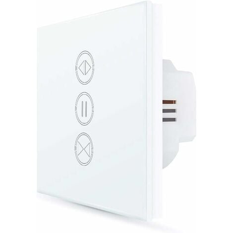 WiFi Interrupteur Volet Roulant Connecté, Etersky Interrupteur Intelligent  Mural de Rideau Compatible avec Alexa et Google Home,11 - Cdiscount  Bricolage