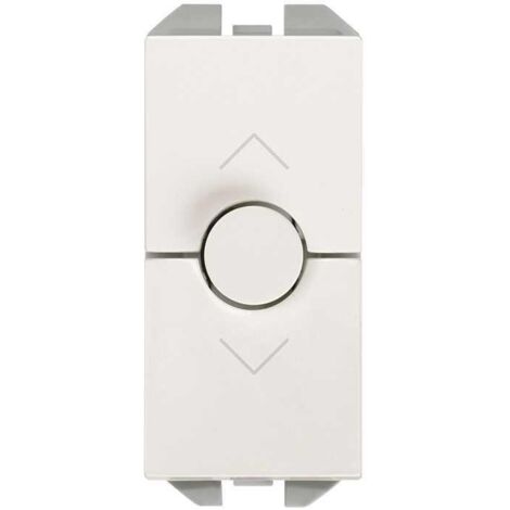 Interrupteur Volets Roulants Automatiques Étroit 3 Positions SIMON 270 20001333 Blanc