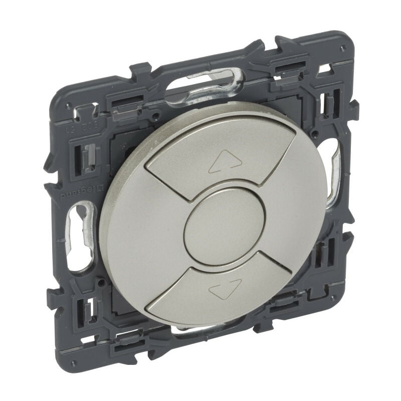 Legrand - Interrupteur volets roulants - stores - bannes complet titane (067753)