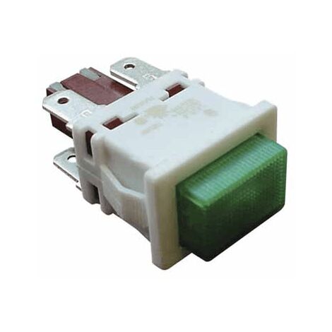 INTERRUPTEUR VOYANT VERT POUR LAVE LINGE WHIRLPOOL - 481927618261