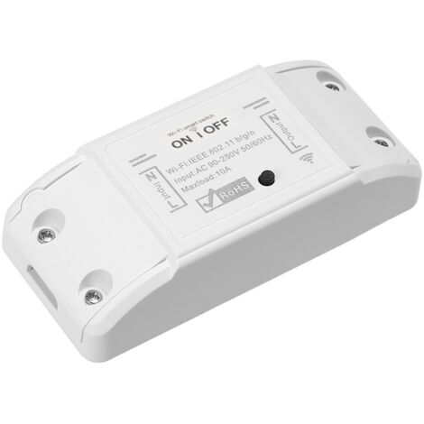 Interrupteur WiFi Compatible Alexa – Module Domotique Sans Fil pour Android/iOS