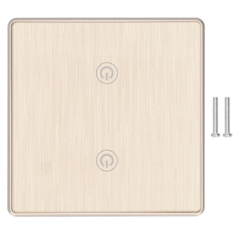 Interrupteur WiFi Intelligent avec Télécommande Sans Fil, 2 Vis de Fixation, 800W, Prise UK, 95‑240V AC