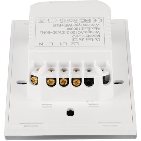 Interrupteur Wifi Intelligent pour Volet Roulant Compatible Alexa Google Assistant, Commande Vocale, Prise US 100‑240V