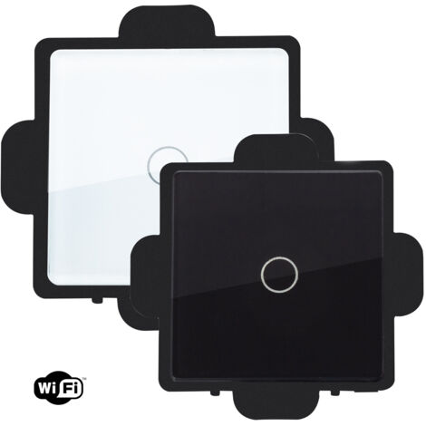 Interrupteur WiFi Tactile Simple Modern Blanc