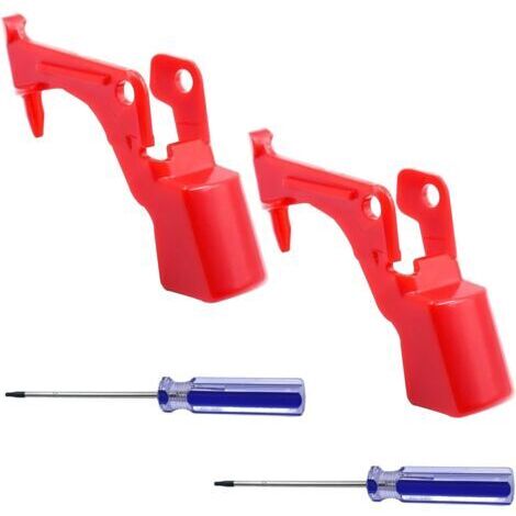 Interrupteurs à gâchette robustes pour Dyson V10, V11, SV12 et SV14 - Boutons de commande haute durabilité - Le kit de service comprend 2 boutons et un tournevis.