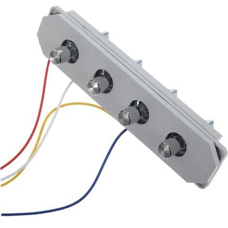 Interrupteurs De Clavier En Plastique Pour Hotte Aspirante 4 Boutons Pièces Détachées Remplacement Facile Compatible La Cuisine Et Restauration
