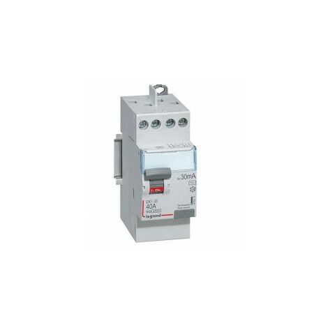 Interrupteurs différentiels bipolaire à vis Legrand - 25A / 30mA / Type AC - 411610