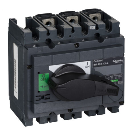 Interrupteursectionneur Interpact INS250 3P 100 A - 31100