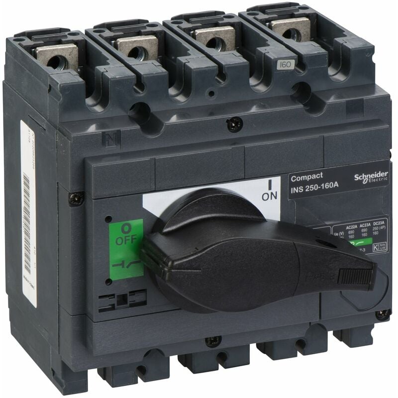 Interrupteursectionneur Interpact INS250 4P 160 A - 31105