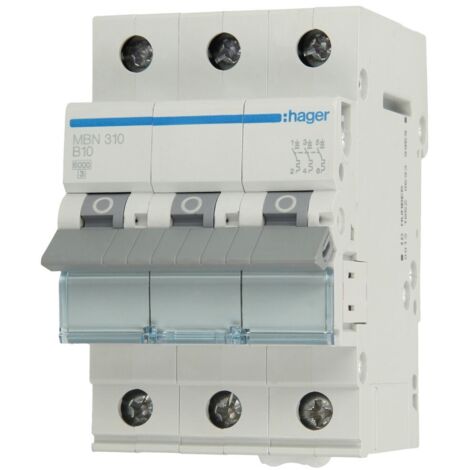 Interruptor 10a característica b 6kA