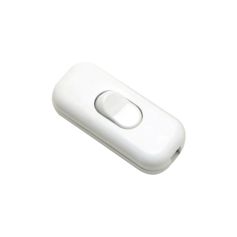 

Interruptor 2 a. de paso blanco