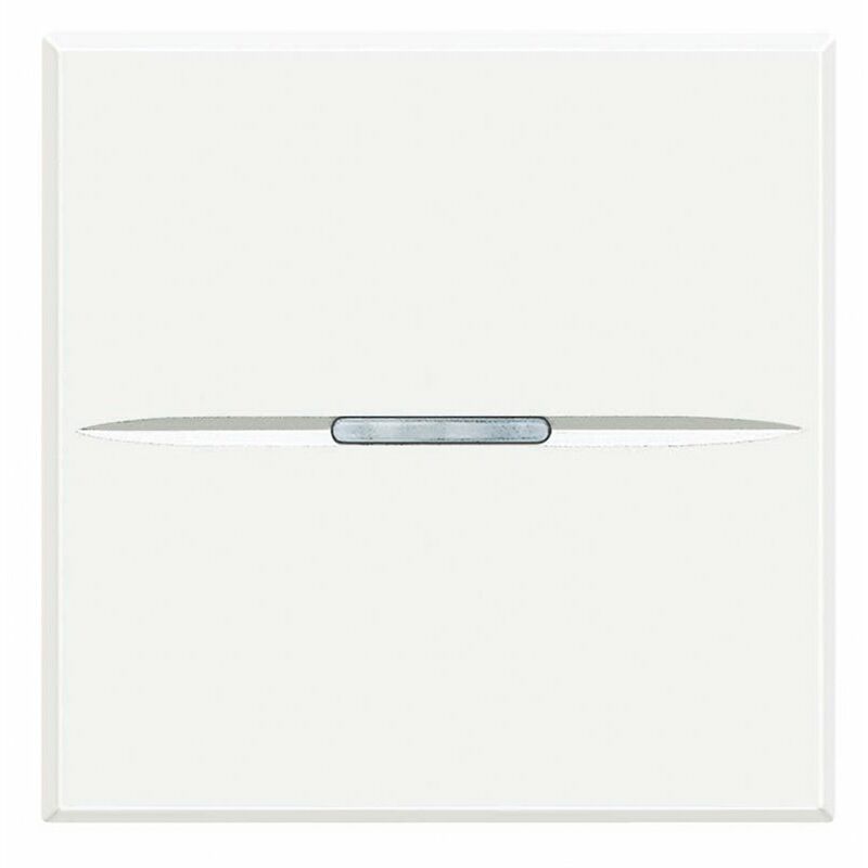 

Interruptor ancho Axial Bticino Axolute HD4001M2AN Blanco 2 modulos