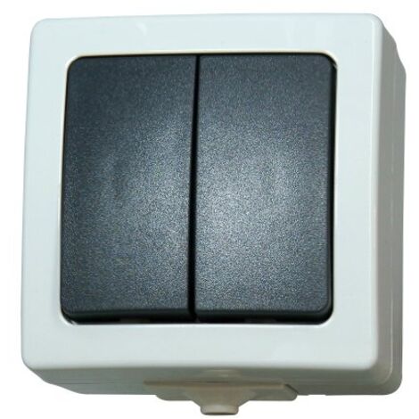 Interruptor AP/FR Nautic gris