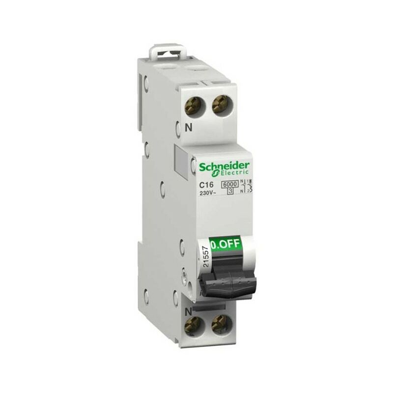 

Schneider Electric - Interruptor automático 1 módulo 1P+N de Schneider | 16A