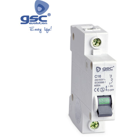 Interruptor automático 1P 20A GSC 000403680