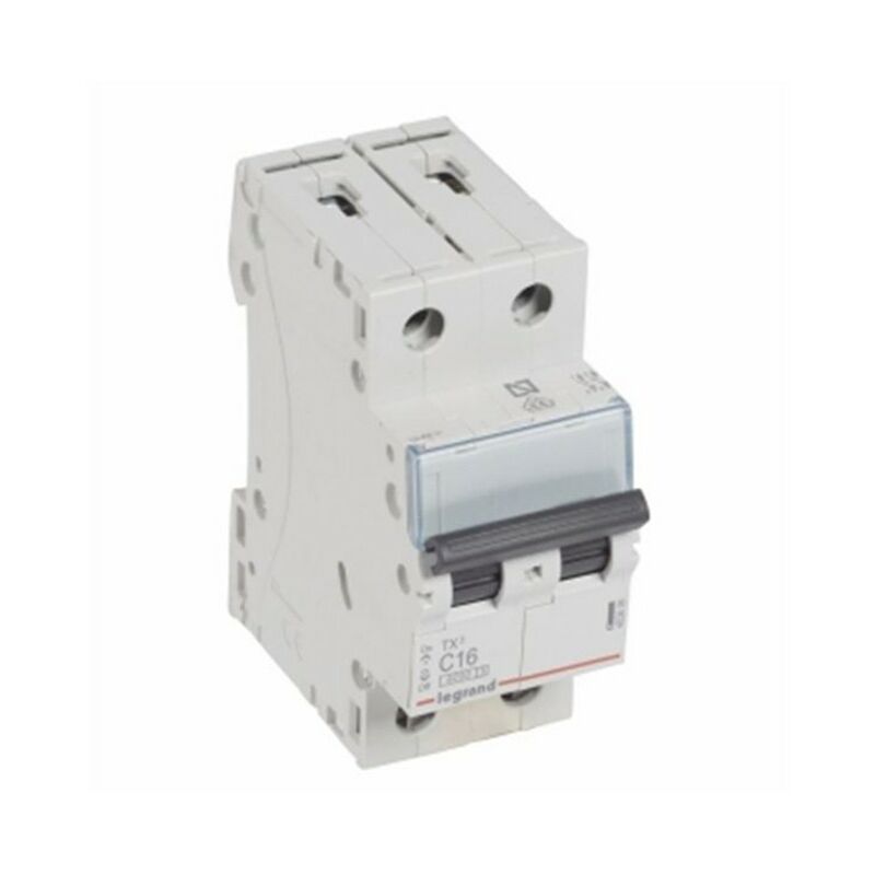 

Interruptor automático bipolar residencial TX3 6KA 2P de Legrand | 16A