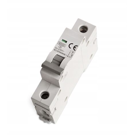 Interruptor automático de sobrecorriente iLuve WNP B 32A 1P B 32 1P 1M 6KA 744694