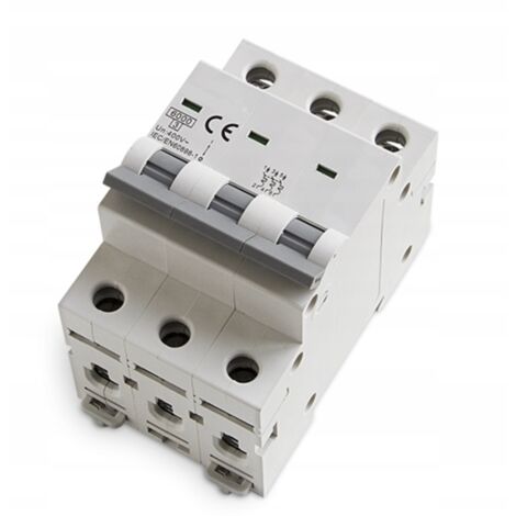 Interruptor automático de sobrecorriente iLuve WNP B 32A 3P B 32 3P 3M 6KA 744502
