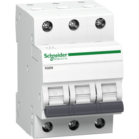 Interruptor automático de sobrecorriente K60N B 10A 3P 3M 6KA ACTI 9 A9K01310