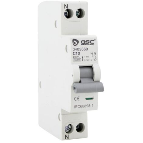 Interruptor automático estrecho DPN 1P+N 32A GSC 0403672