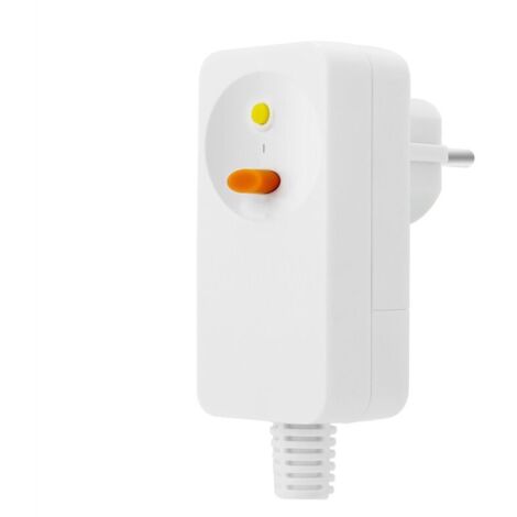 Interruptor automático FI, toma de corriente de repuesto para protección personal FI, 10 mA, corriente residual 16 A, UE, blanco