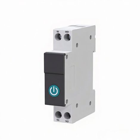 Interruptor automático inteligente WiFi Tuya, control remoto inalámbrico, aplicación móvil, visualización remota, temporizador, temporizador de cuenta regresiva, modos de temporizador con contador, co