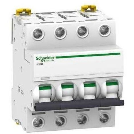 Interruptor automático magnetotérmico iC60H 4P 16A curva-C