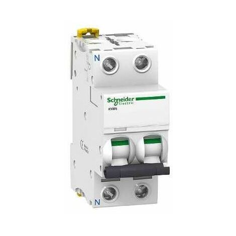 Interruptor automático magnetotérmico iC60N 1P+N 10A curva-C