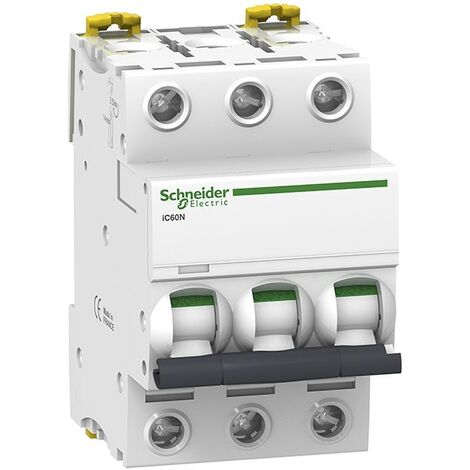 Interruptor automático magnetotérmico iC60N 3P 6A curva-C