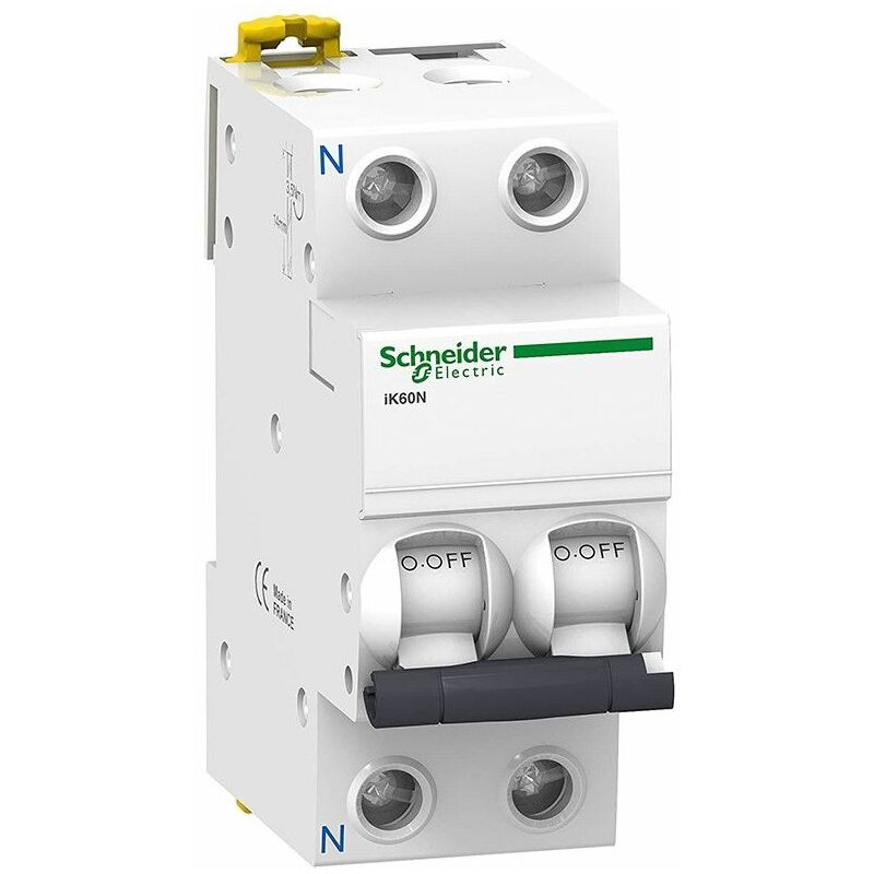 

Schneider Electric - Interruptor automático-IK60N 1P+N curva C de Schneider | 32A