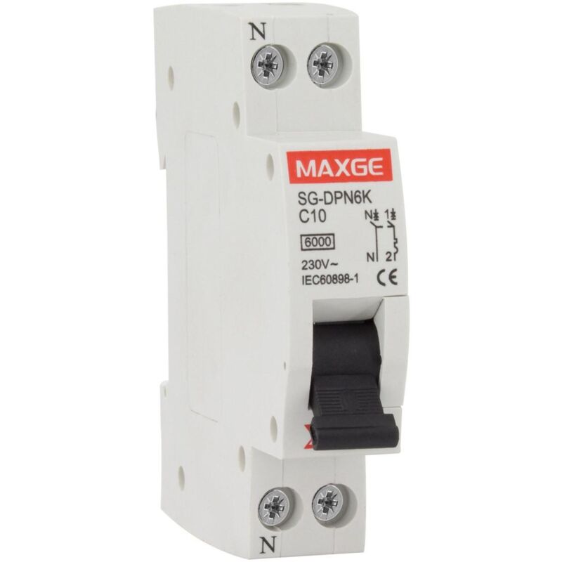 

Interruptor Automático Residencial MAXGE 1P+N-6kA 6-40A 1 Módulo DPN 25 A - 25 A