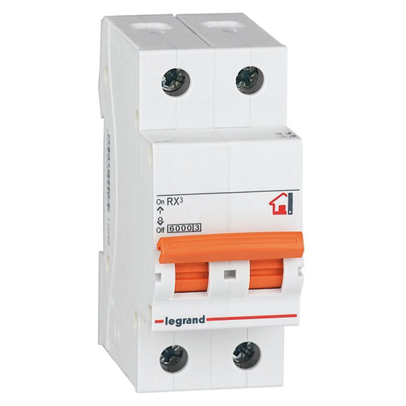 

Interruptor automático magnetotérmico 2 polos 25A Legrand (402426)