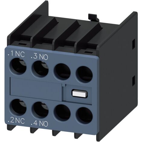 Interruptor auxiliar frontal Siemens 1NO+1NC 3RH29111HA11