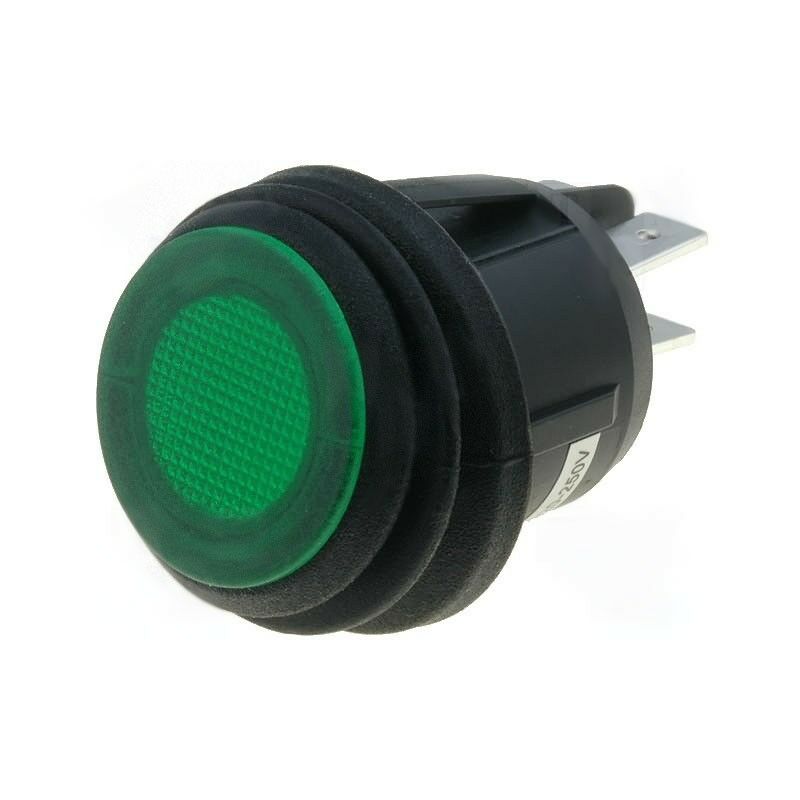 

Sci Parts - Interruptor Basculante 2Ctos 10A/250Vac IP65 Luminoso Verde