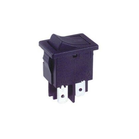 Interruptor Basculante Bipolar 3A/250Vac OFF-ON Conectores Faston 4,8mm