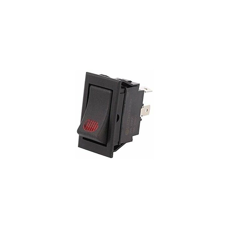 

Interruptor Basculante Con Indicador Luminoso Led 12Vdc OFF-ON Grande