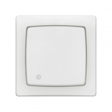 Interruptor bidireccional de superficie con indicador luminoso, completo, LEGRAND Asl, blanco Legrand