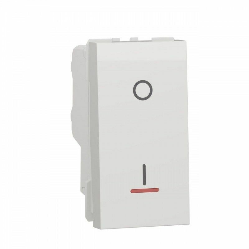 

Interruptor bipolar 1 modulo 16A LED señalización polar SCHNEIDER NU316218S