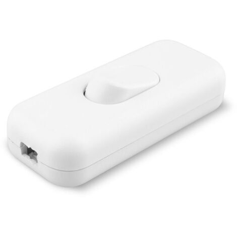 Interruptor bipolar blanco ONLEX 4A plano blanco