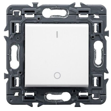 Interruptor bipolar VALENA NEXT 2P 16A blanco LEGRAND 741256