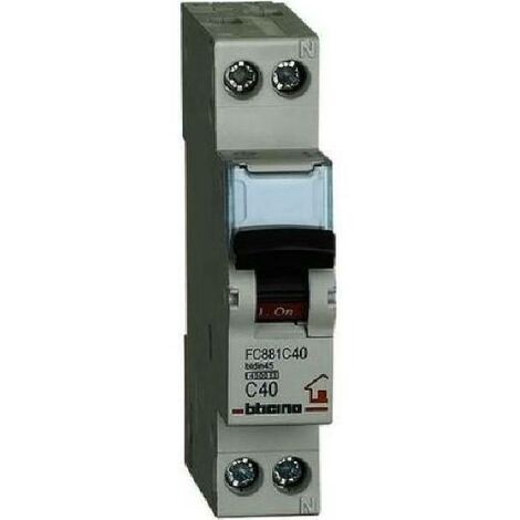 Interruptor, Bticino interruptor 1P+N 40A 1 formulario de FC881C40