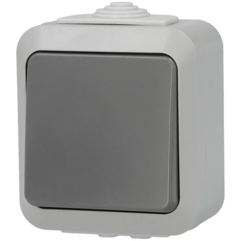 Interruptor Conmutador Con Tapa Simple
