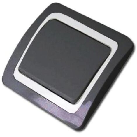 Interruptor conmutador eléctrico antracita Finstock 52035