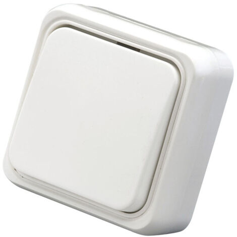 INTERRUPTOR/CONMUTADOR SUPERFICIE BLANCO - EHLIS