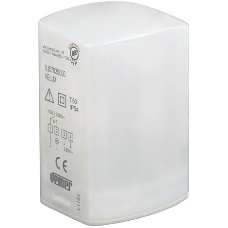 Interruptor crepuscular Vemer Velux de exterior VJ57030000
