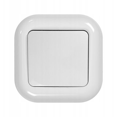 Interruptor cruzado empotrado blanco Montis MT055K