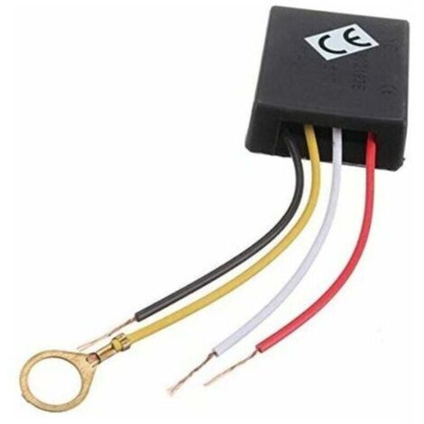 Interruptor de atenuación con sensor táctil de 3 vías, CA 220 V, piezas de iluminación para lámpara de escritorio