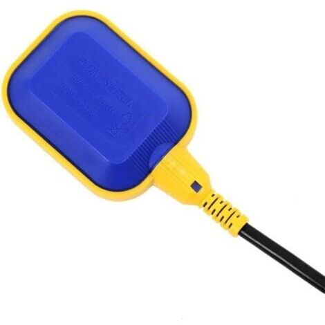 Interruptor de boya, regulador de nivel de agua con interruptor de boya para cable de 5 m para bomba en recipiente
