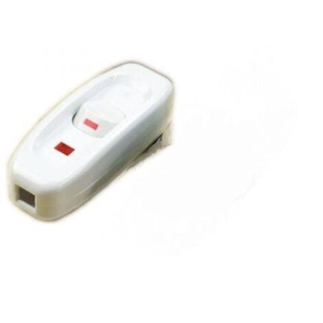 Interruptor de cable con balancín para lámpara, interruptor de cable, interruptor de lámpara, interruptor de encendido/apagado en línea, 2 uds., 250V, 10A, interruptor de cable de lámpara de me